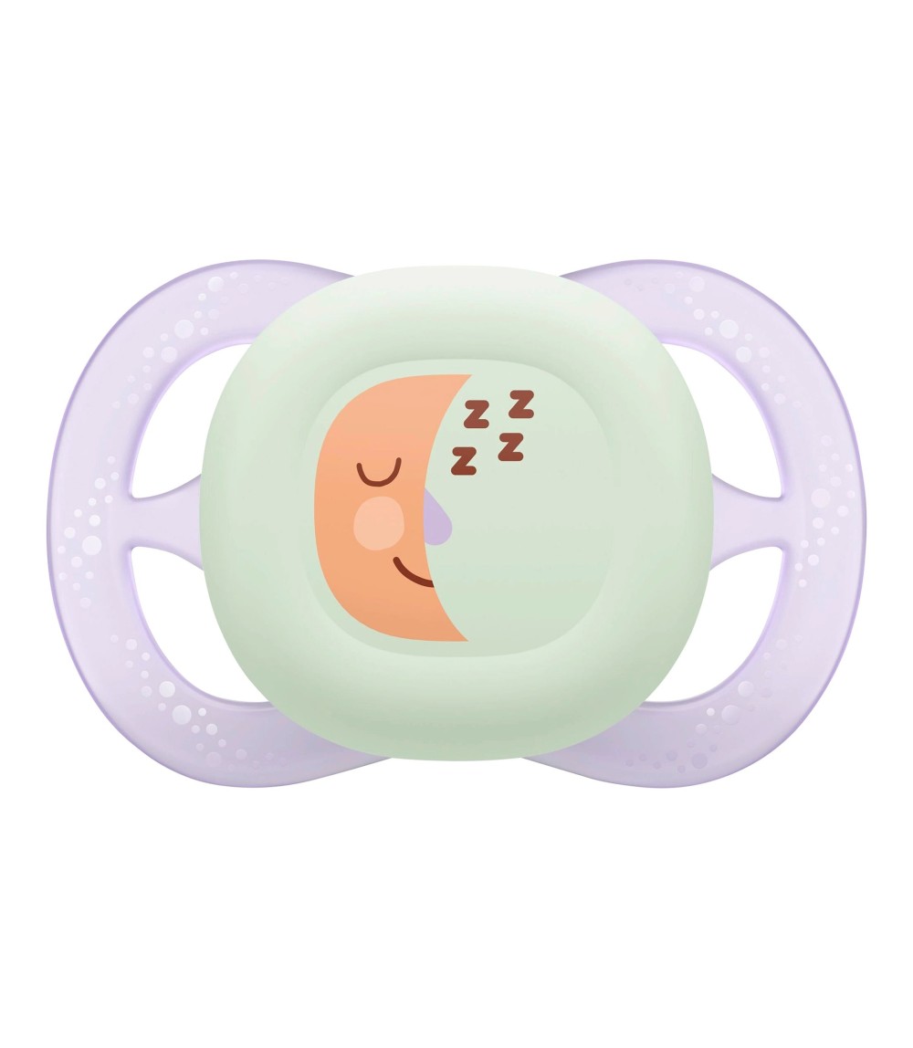 2er-Pack Schnuller ultra start night, 0-2M