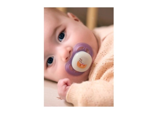 2er-Pack Schnuller ultra start night, 0-2M