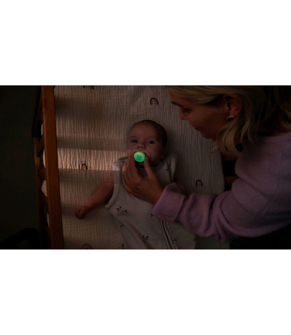 2er-Pack Schnuller ultra start night, 0-2M