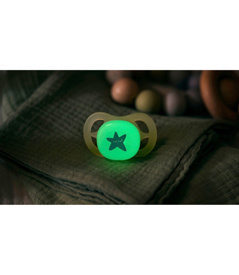 2er-Pack Schnuller ultra start night, 0-2M