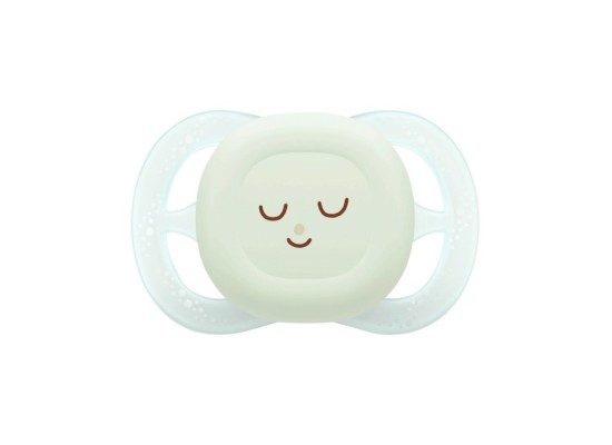 2er-Pack Schnuller ultra start night, 0-2M