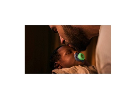 2er-Pack Schnuller ultra start night, 0-2M