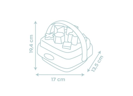 Formensteckspiel Korb