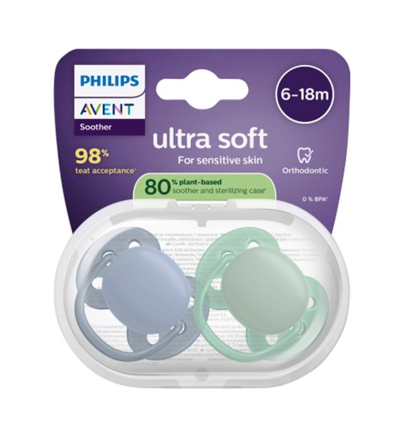 2er-Pack Schnuller ultra soft