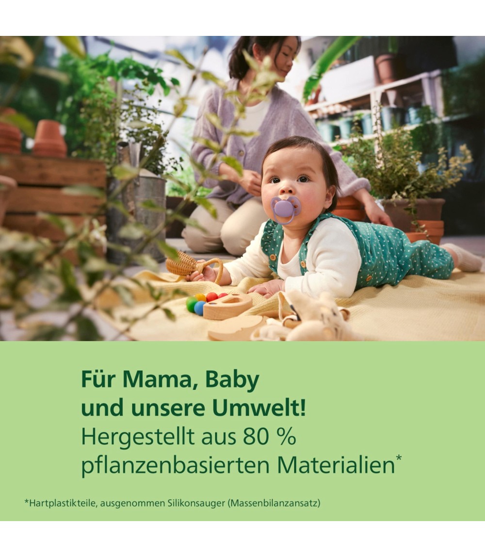 2er-Pack Schnuller ultra soft, 6-18M