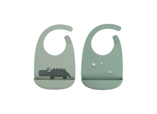 2er-Pack Silikonlätzchen