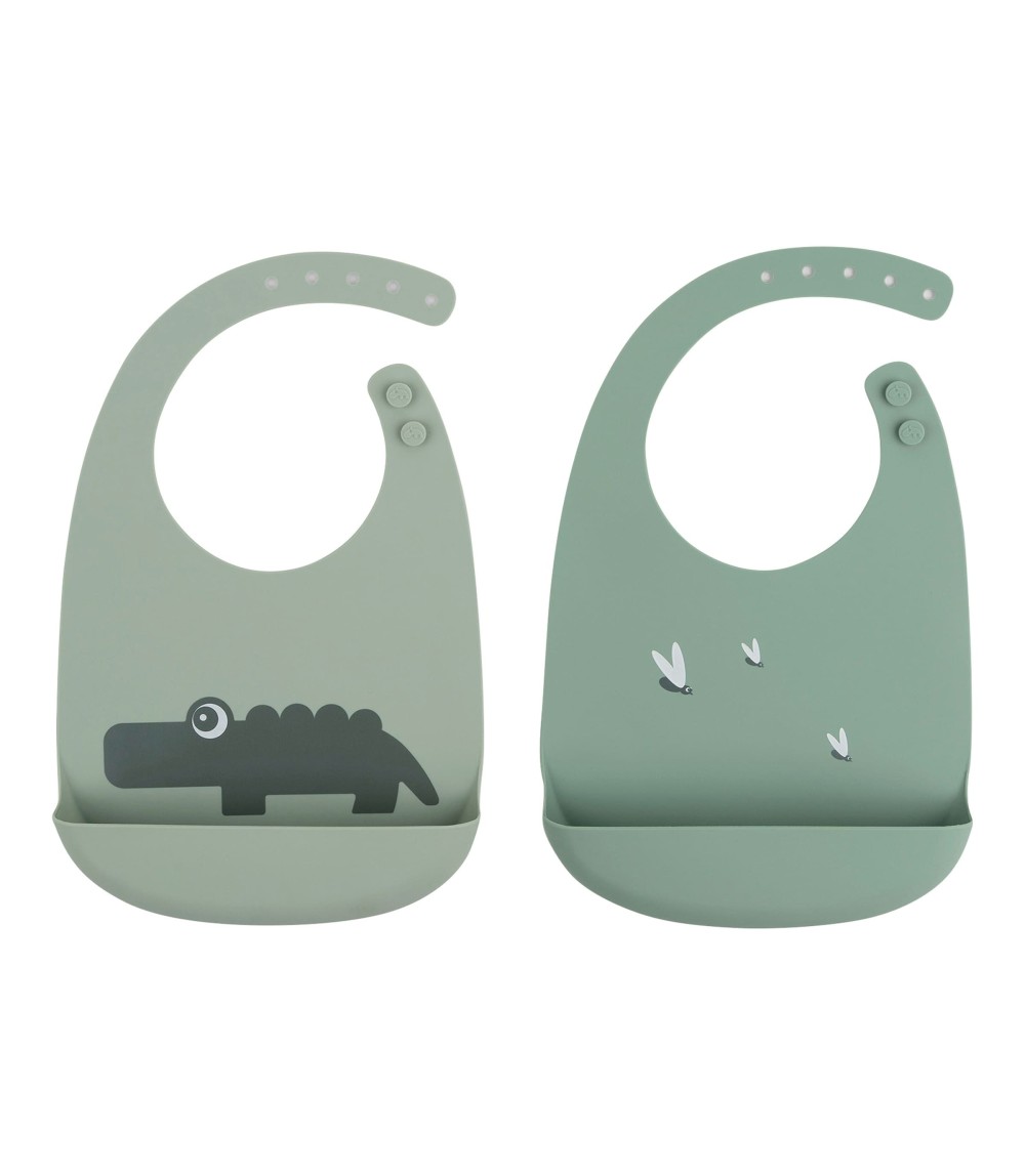 2er-Pack Silikonlätzchen