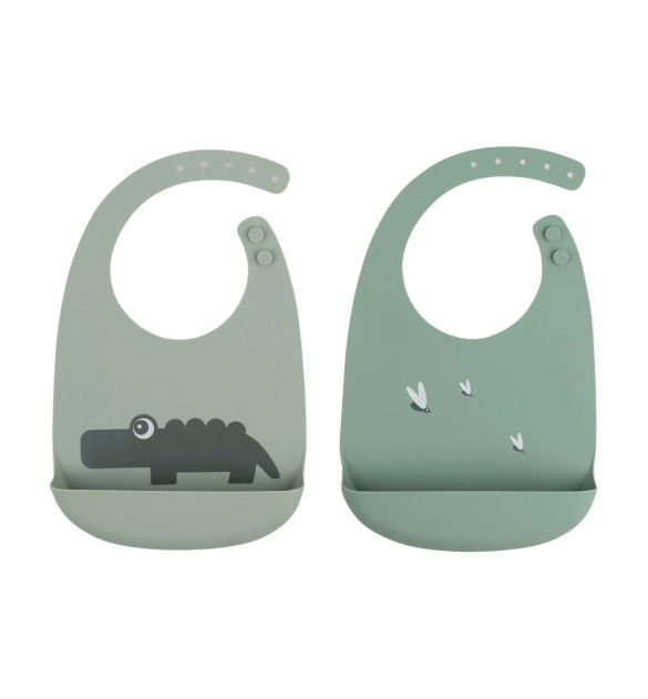 2er-Pack Silikonlätzchen