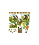 Partyset Dinosaurier mit Mitgebseln 108 tlg.