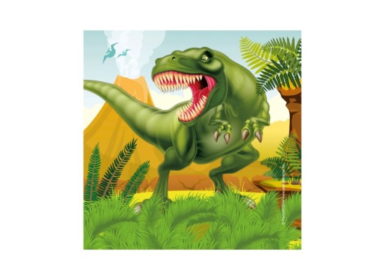 Partyset Dinosaurier mit Mitgebseln 108 tlg.