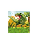 Partyset Dinosaurier mit Mitgebseln 108 tlg.