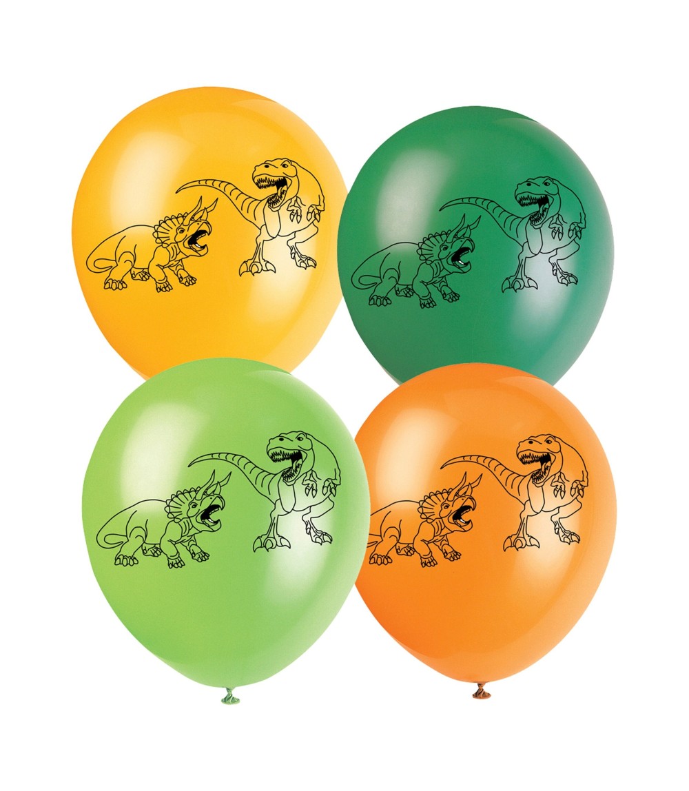 Partyset Dinosaurier mit Mitgebseln 108 tlg.