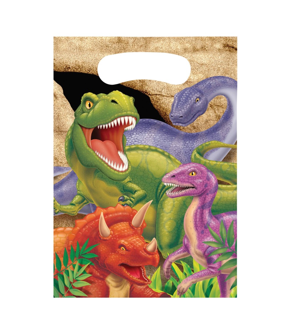 Partyset Dinosaurier mit Mitgebseln 108 tlg.