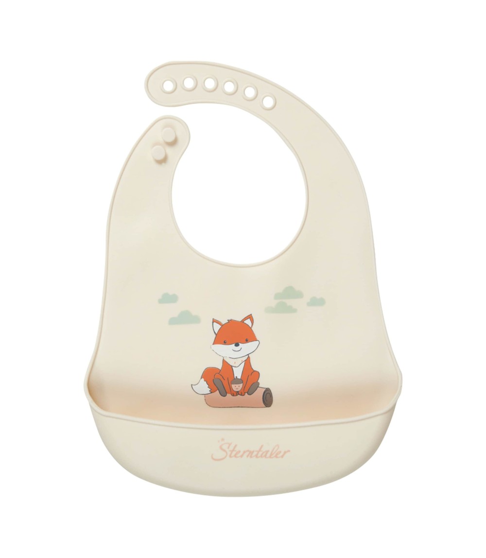 Silikonlätzchen mit Auffangschale