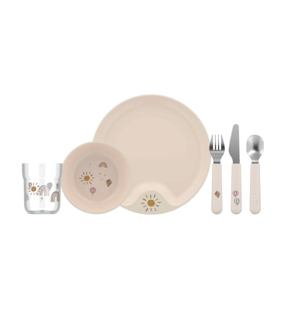 6-tlg. Kindergeschirrset