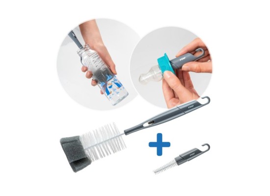 2-in-1 Flaschen- und Saugerbürste