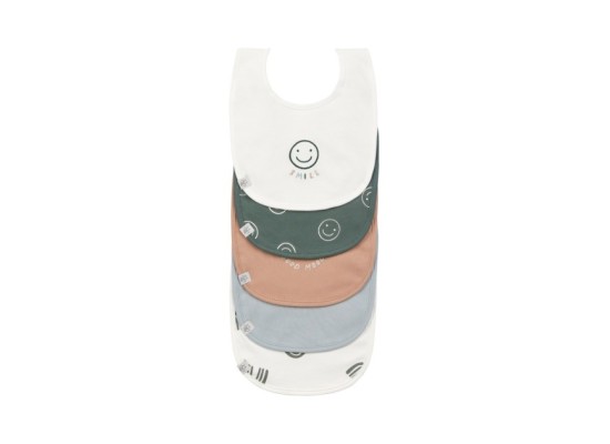 5er-Pack Lätzchen Tiny Smile
