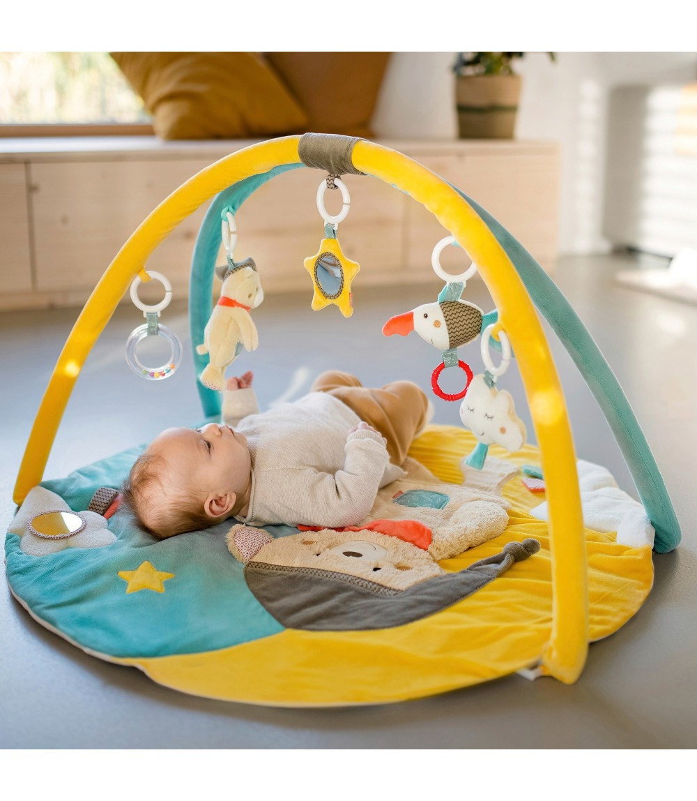 Spielbogen mit 3-D-Activity-Decke Bär Bruno