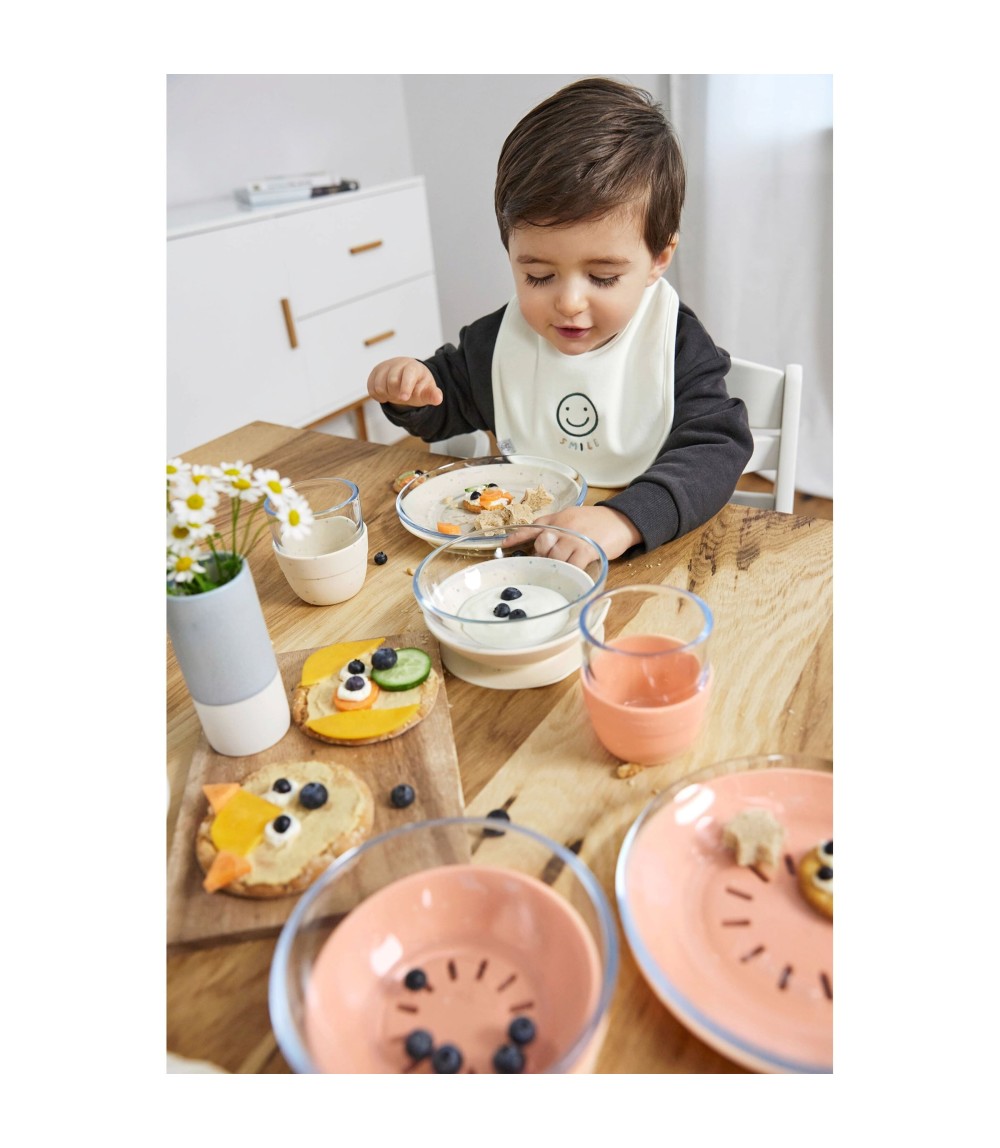 5er-Pack Lätzchen Tiny Smile