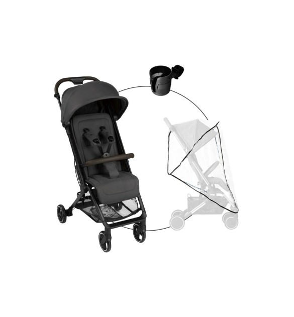 Buggy Ping 3 Travel inkl. Becherhalter und Regenschutz