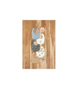 5er-Pack Lätzchen Tiny Smile