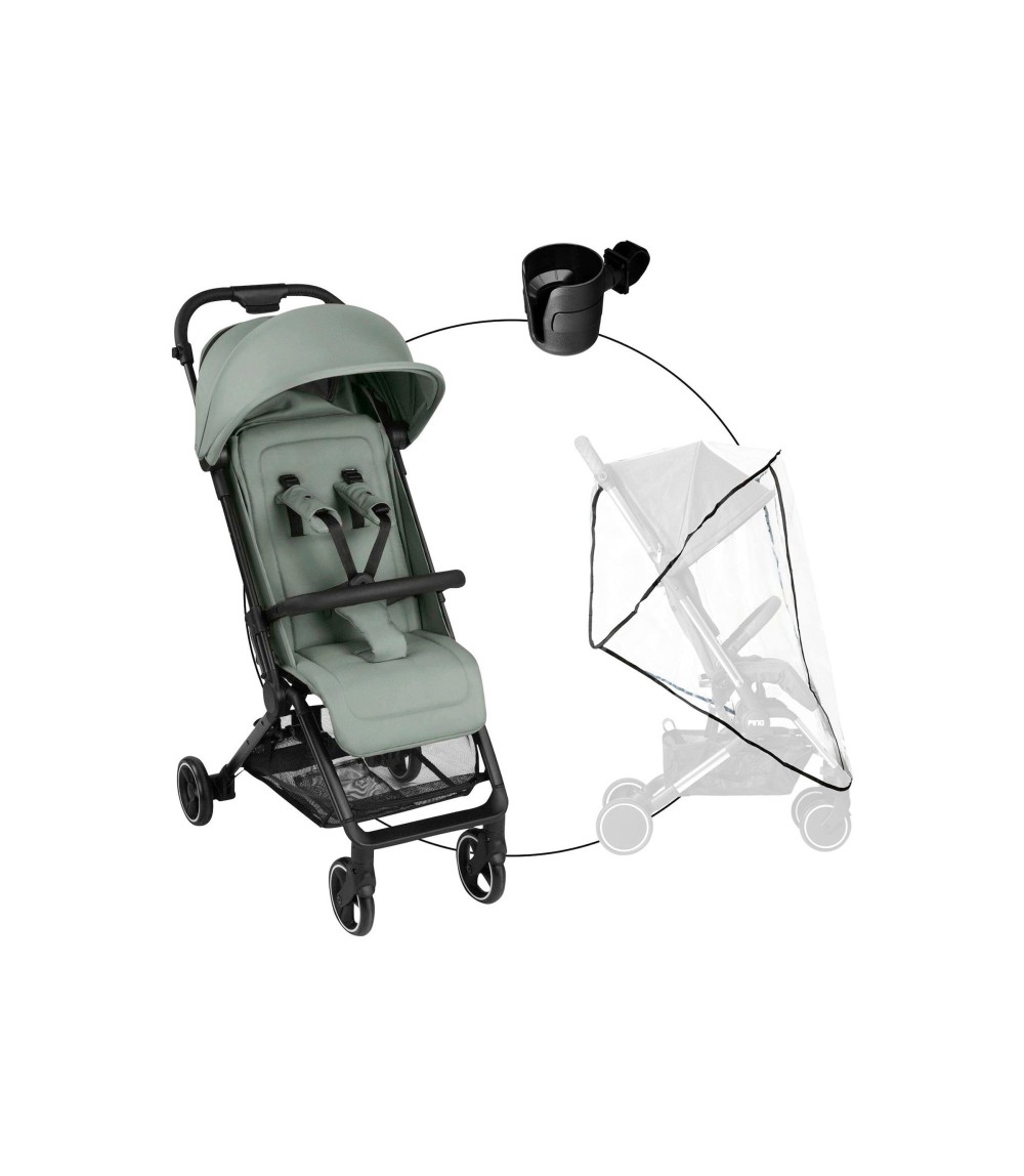 Buggy Ping 3 Travel inkl. Becherhalter und Regenschutz