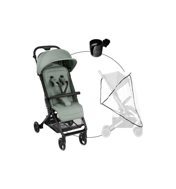 Buggy Ping 3 Travel inkl. Becherhalter und Regenschutz