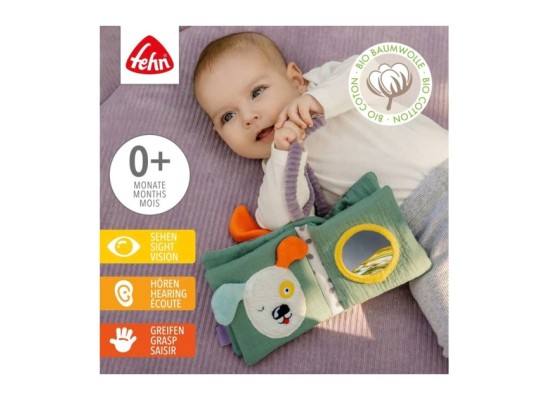 Stoffbuch Hund fehnNATUR