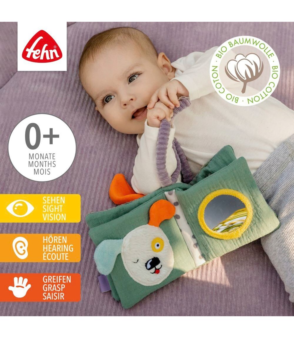 Stoffbuch Hund fehnNATUR