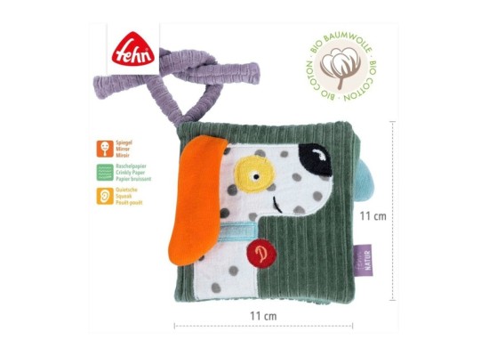 Stoffbuch Hund fehnNATUR