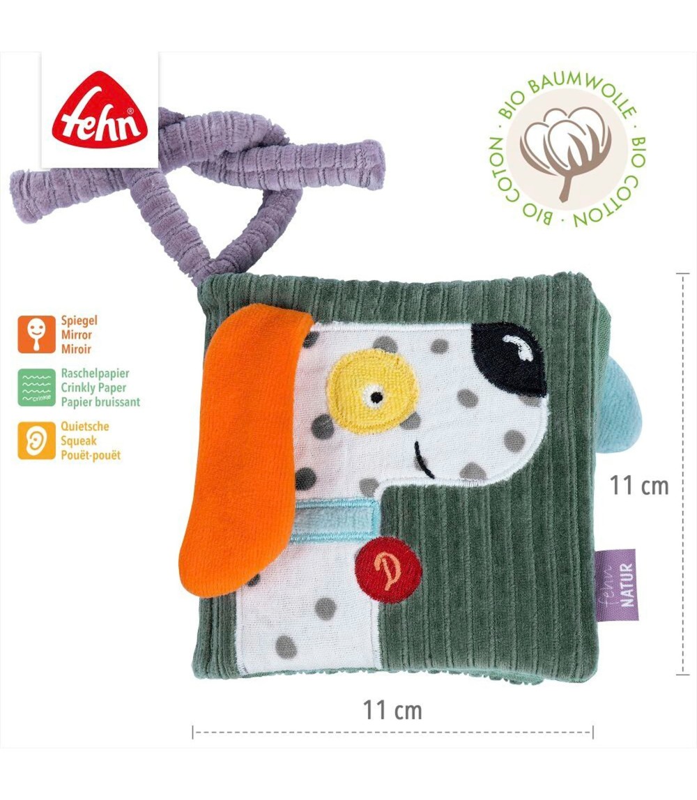 Stoffbuch Hund fehnNATUR