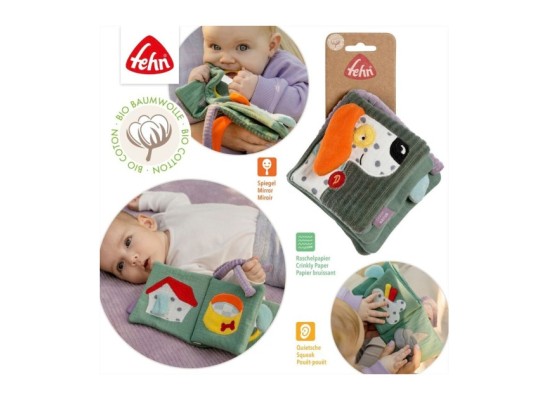 Stoffbuch Hund fehnNATUR