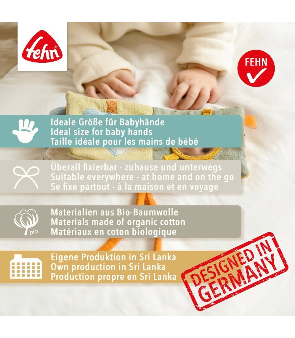 Stoffbuch Hund fehnNATUR