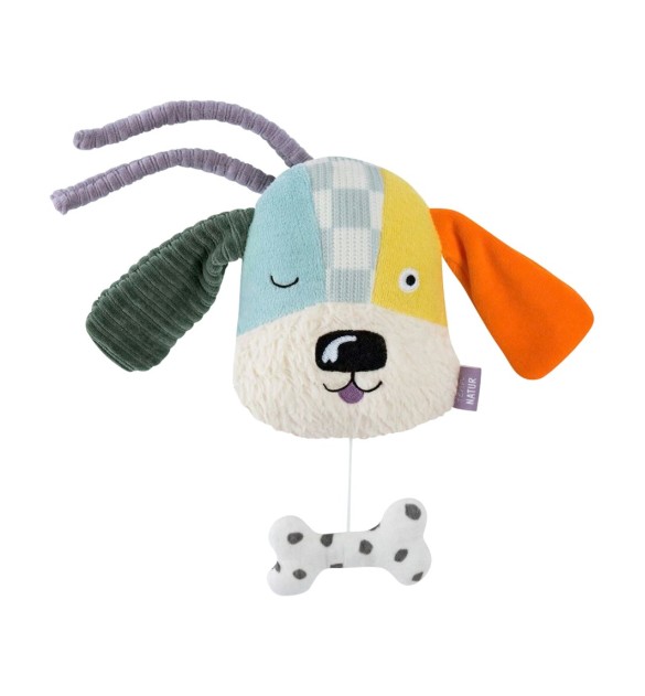 Mini-Spieluhr Hund fehnNATUR 18cm
