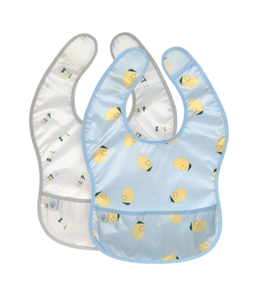 2er-Pack Lätzchen mit Auffangschale