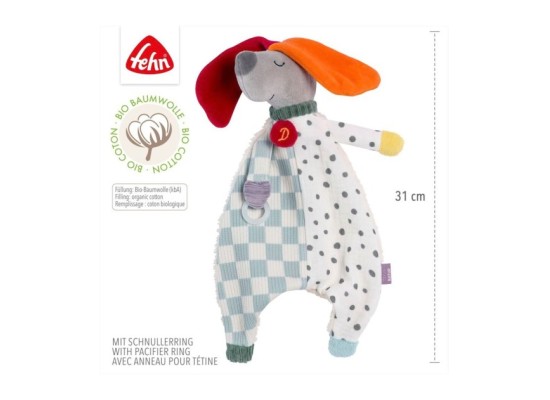 Schmusetuch Hund fehnNATUR 31cm