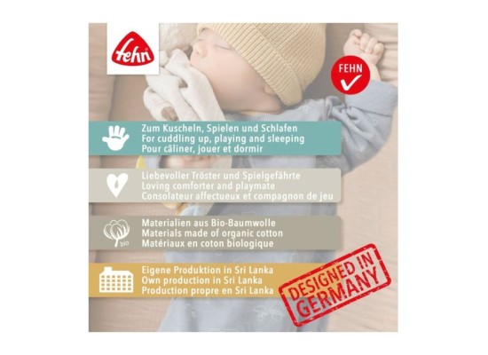 Schmusetuch Hund fehnNATUR 31cm