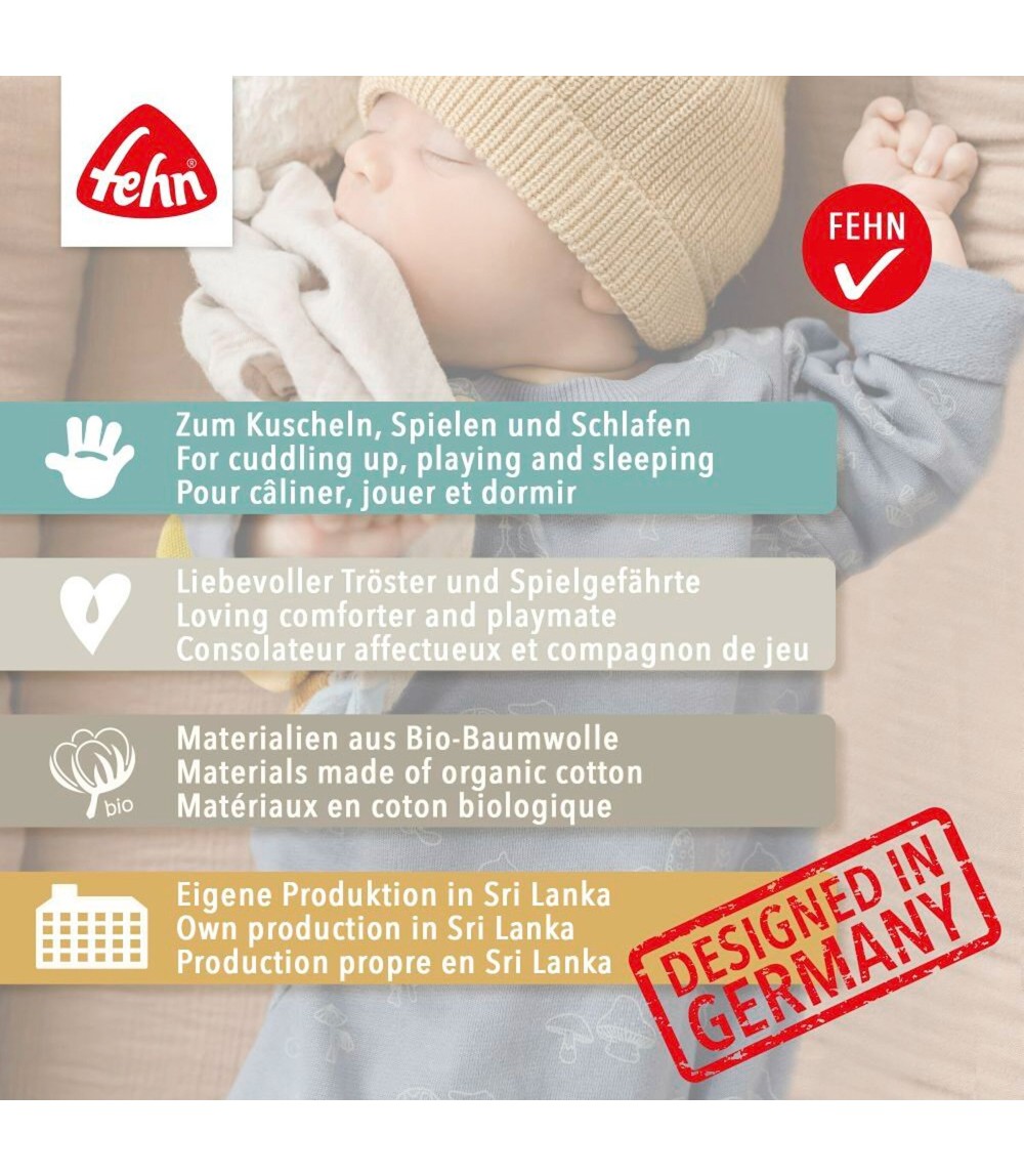 Schmusetuch Hund fehnNATUR 31cm