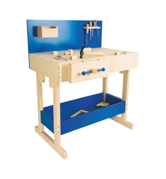 Kinderwerkbank mit Zubehör