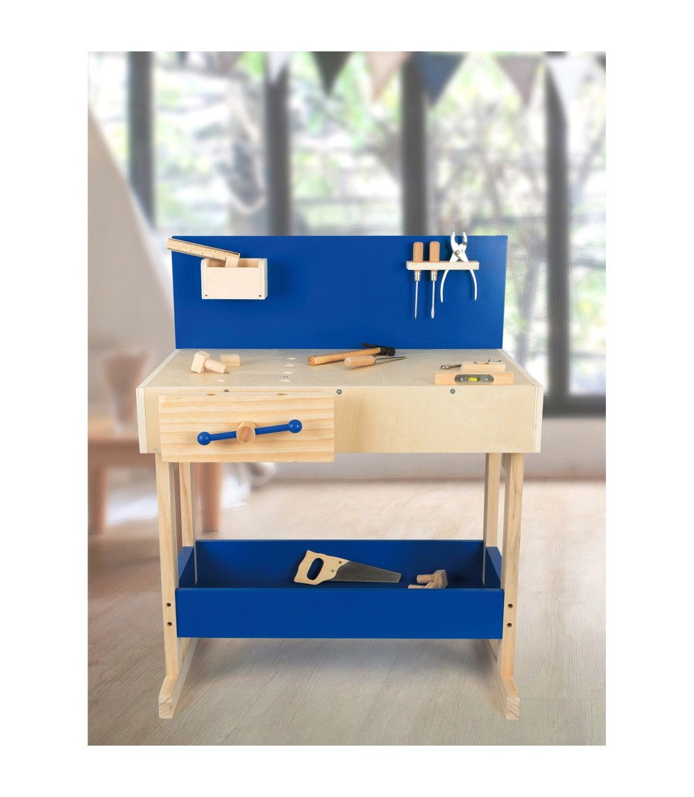 Kinderwerkbank mit Zubehör