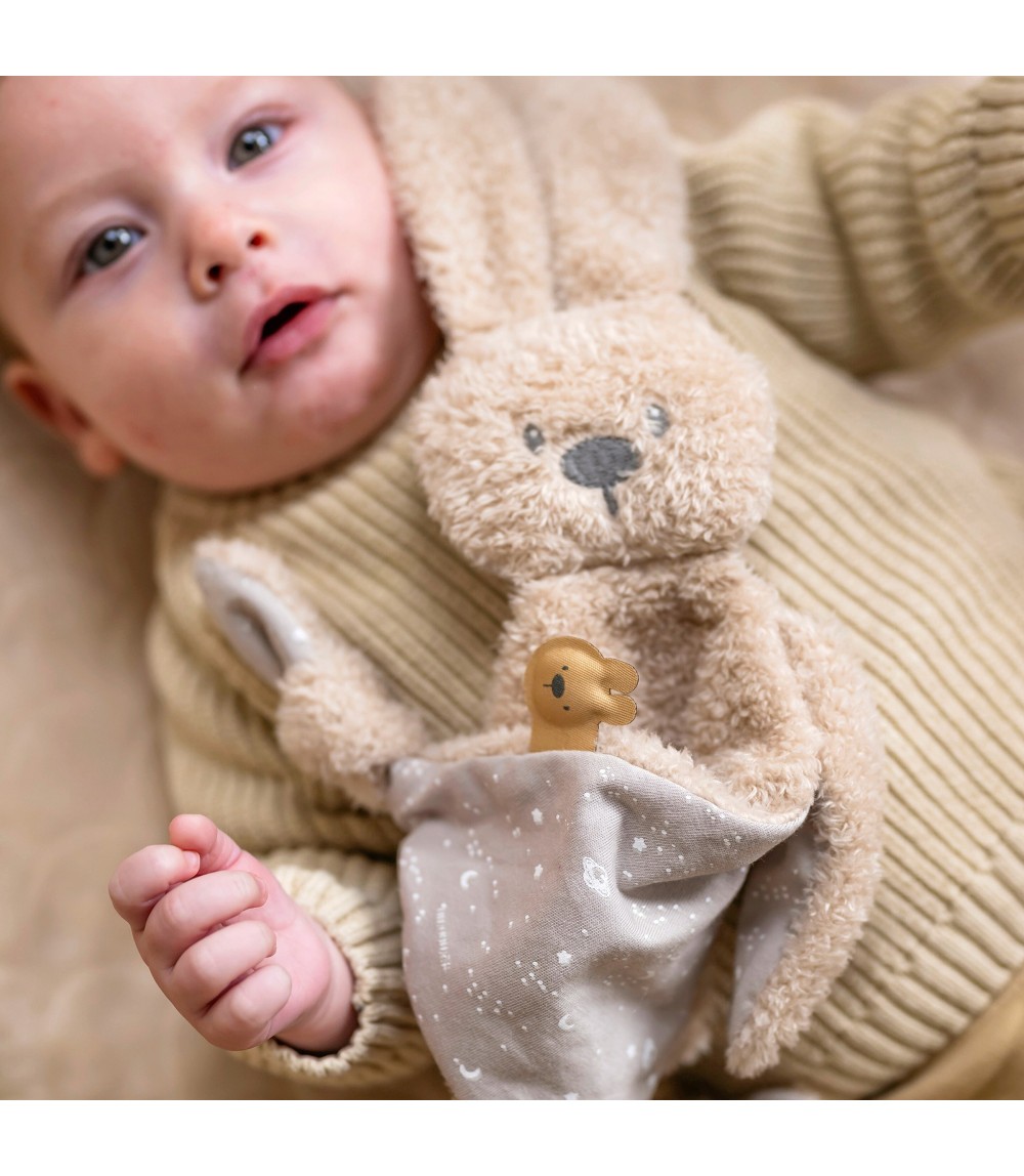 Dreieck-Schmusetuch Hase Lapidou