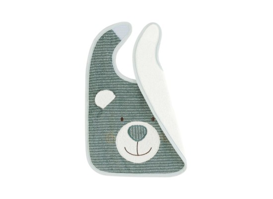 Klettlätzchen mit Nässeschutz