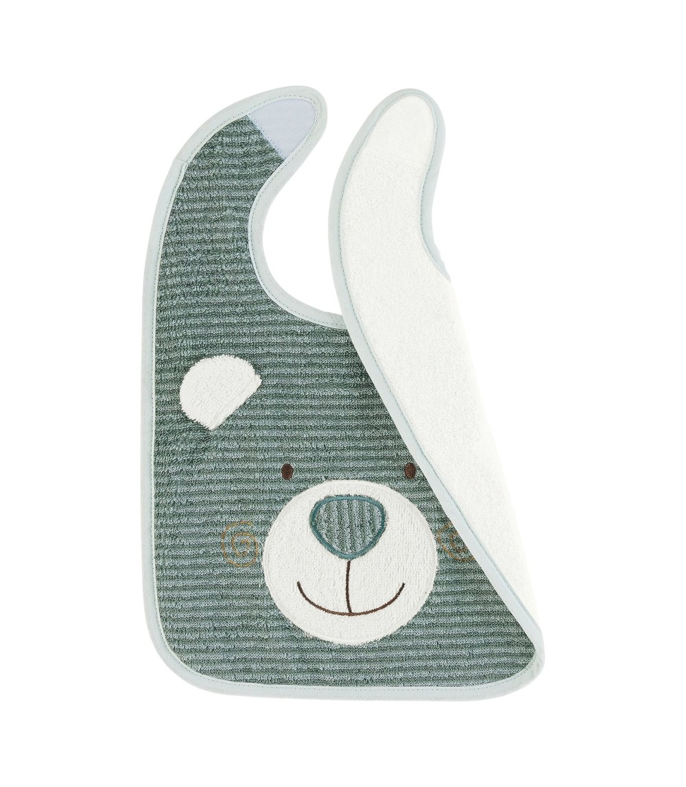 Klettlätzchen mit Nässeschutz