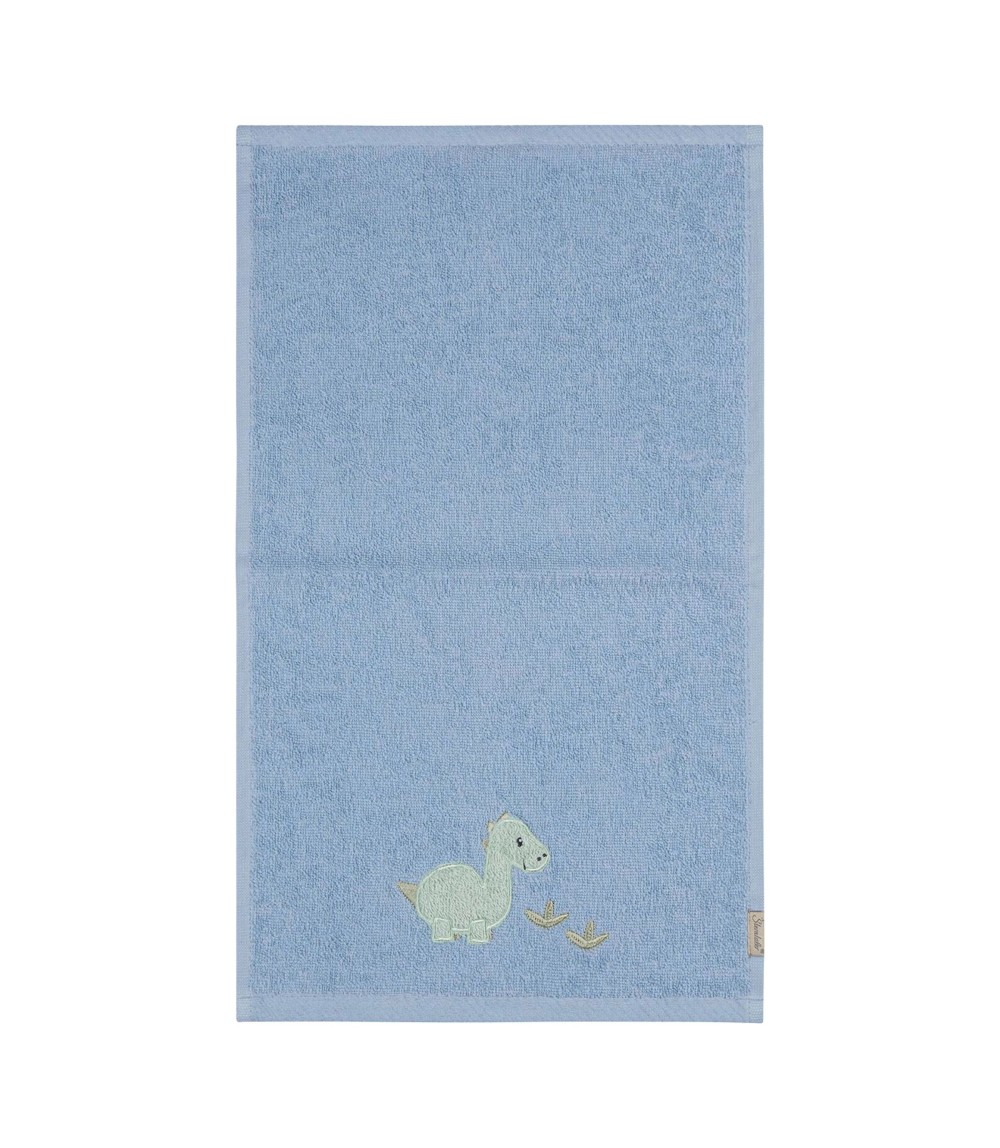 2-tlg. Geschenkset mit Rassel und Handtuch Dino Rexi