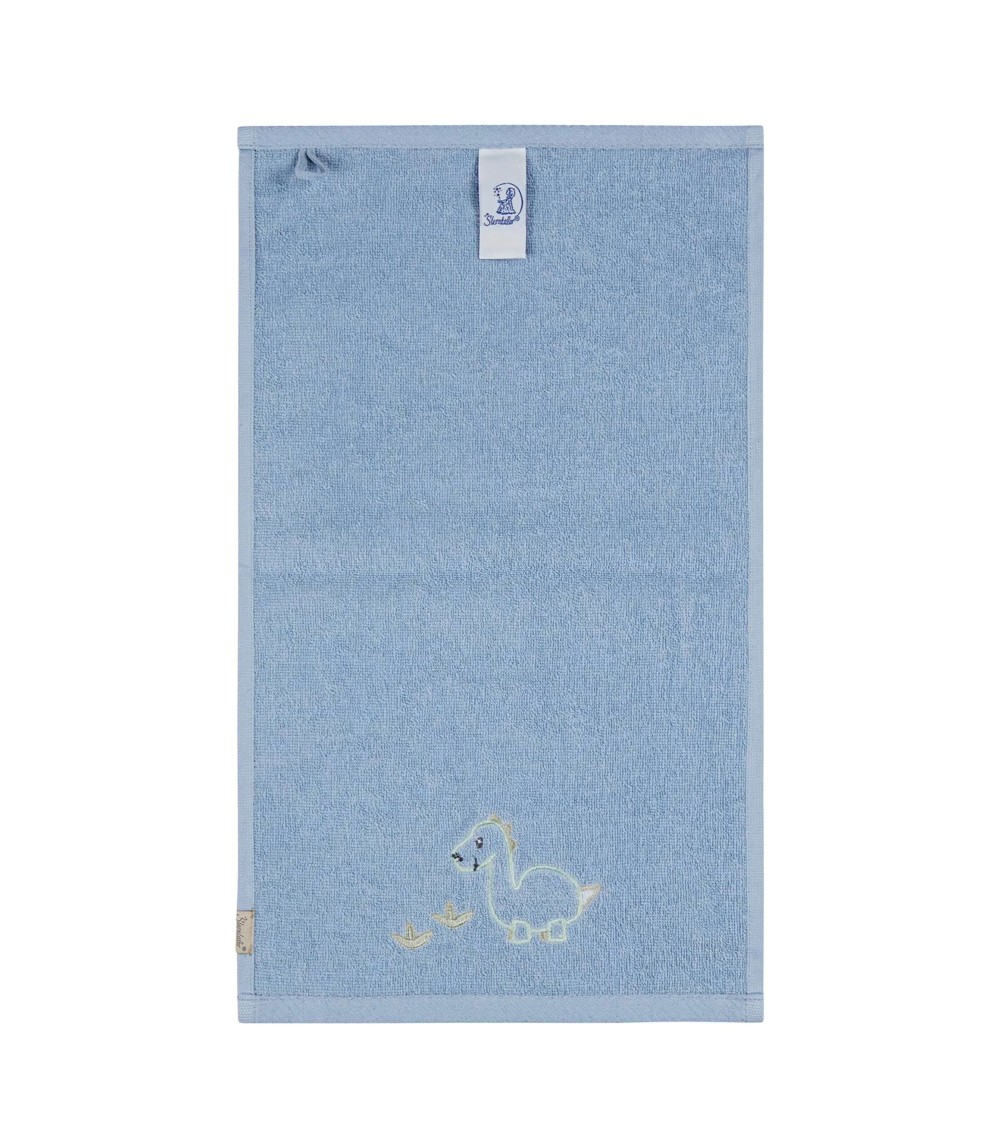 2-tlg. Geschenkset mit Rassel und Handtuch Dino Rexi