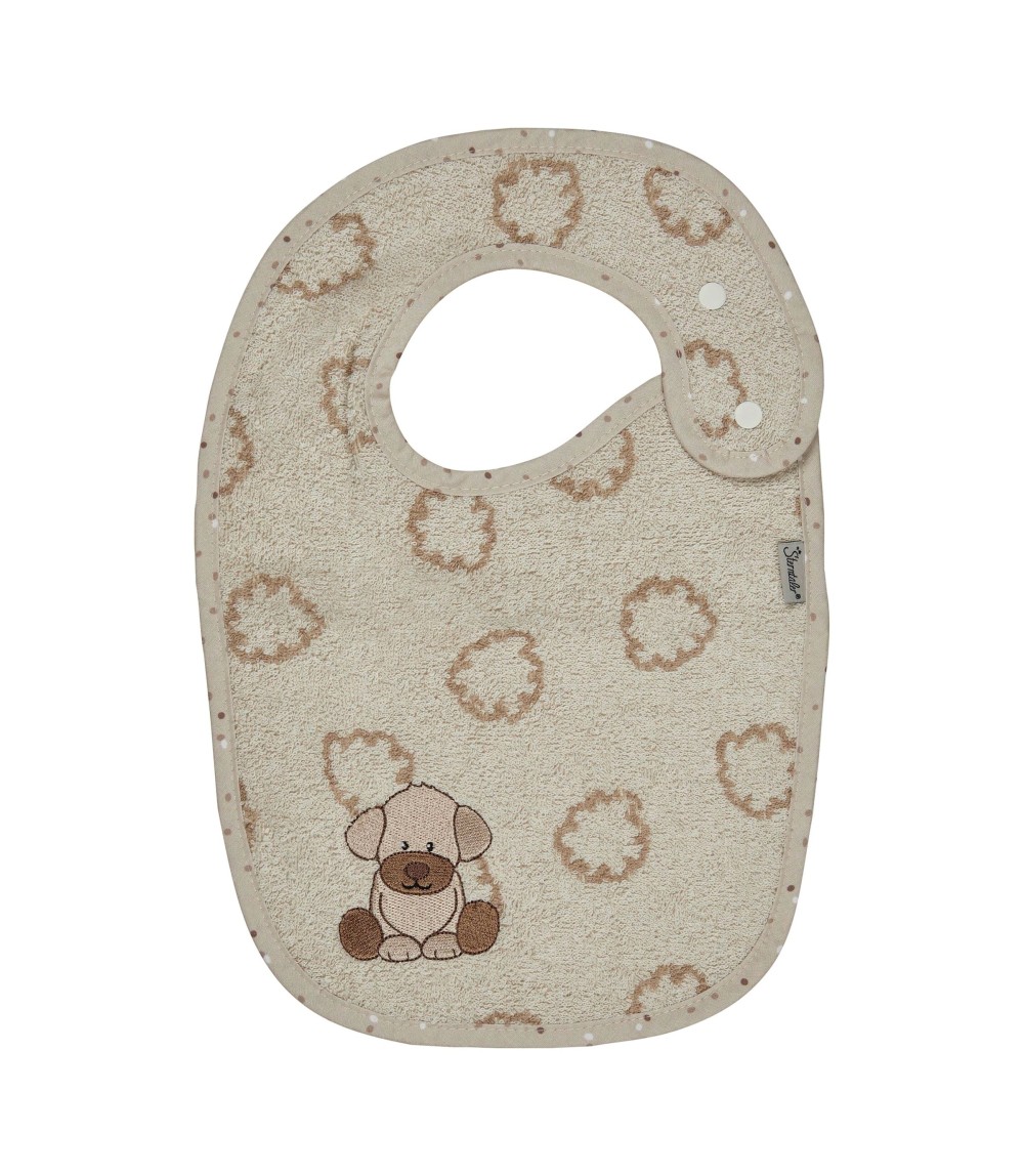 Lätzchen mit Druckknopf