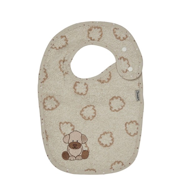 Lätzchen mit Druckknopf