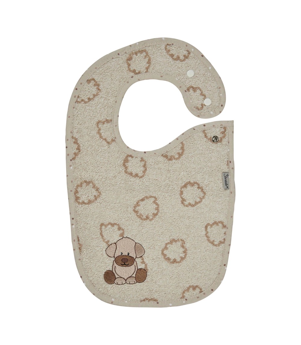 Lätzchen mit Druckknopf