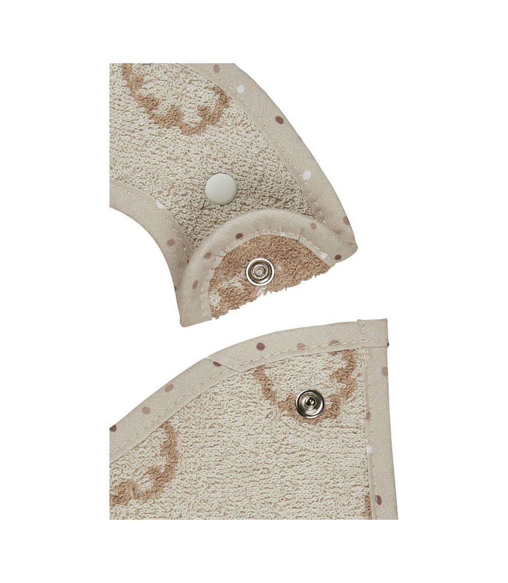 Lätzchen mit Druckknopf