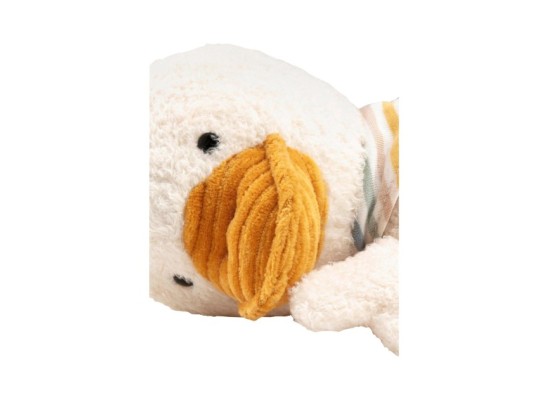 Kuscheltier Schlaf-Gut Figur Ente Edda mit Herzton Modul 25cm